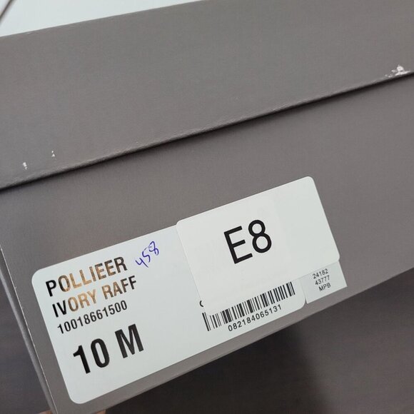 NEW Style & Co Women's 10 Ivory Raffia Wedge Sandals W/ Gold Buckle - Picture 6 of 6